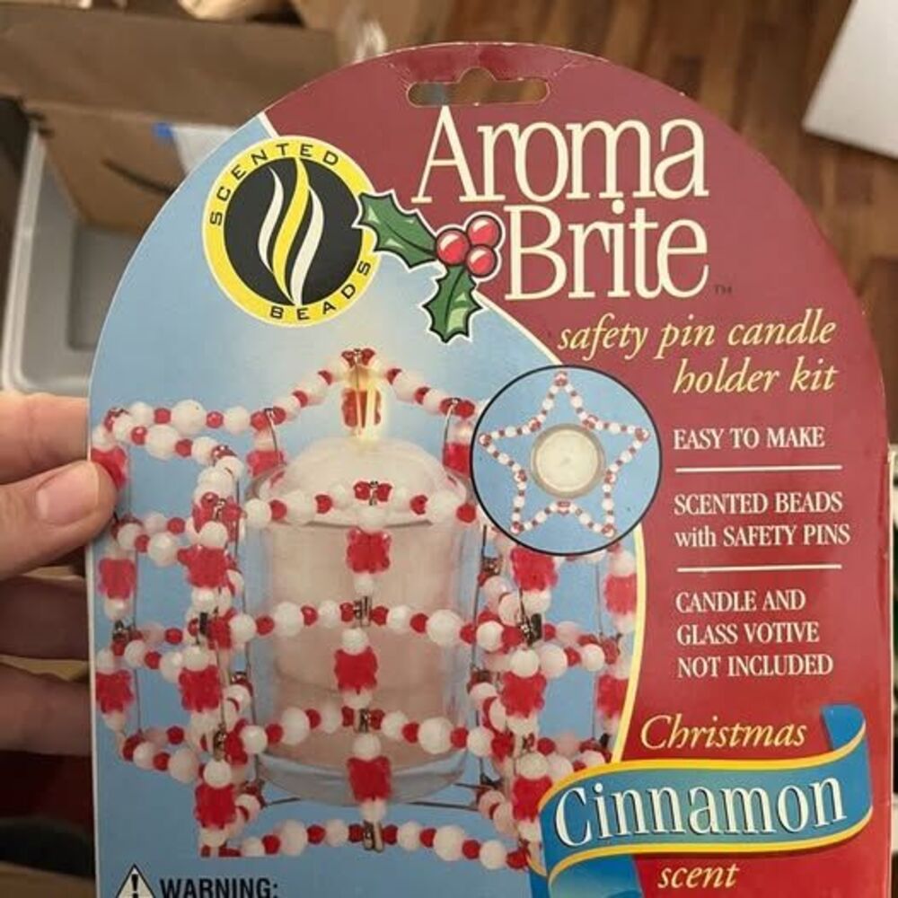 Aroma Brite Safety Pin Candle Holder Kit